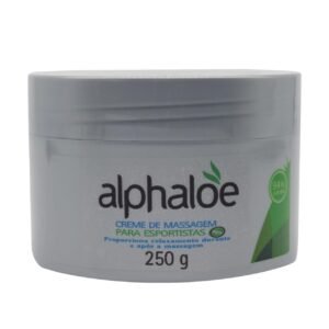 Creme de Massagem Esportista Aloe Vera (87% de Babosa) Alphaloe 250g