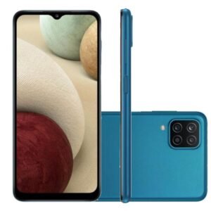 Smartphone Samsung Galaxy A12 Azul 64 Gb 6.5" 4 Gb Ram Câm. Quádrupla