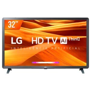 Smart TV LED PRO 32'' HD LG 32LM621CBSB.AWZ 3 HDMI 2 USB Wi-Fi Conversor Digital