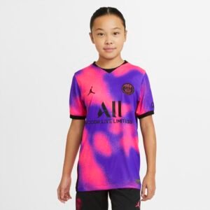Camisa Nike PSG IV 2020/21 Torcedor Pro Infantil