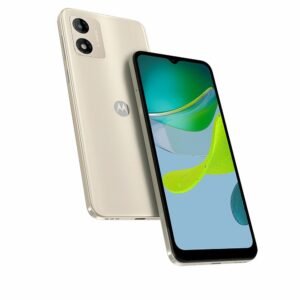 Smartphone Motorola Moto E13 4G 64GB 4GB RAM Tela 6,5" Câmera Traseira 13MP e Frontal 5MP Off White