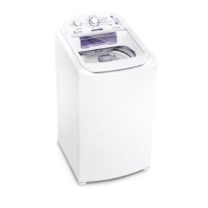 Máquina de Lavar Electrolux 8,5kg Branca Turbo Economia com Jet&Clean e Filtro Fiapos (LAC09)