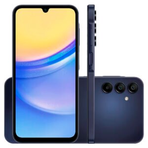 Smartphone Samsung Galaxy A15 5G 6.5" Octa Core 128Gb 4Gb Câmera Tripla - Azul Escuro - Quadriband