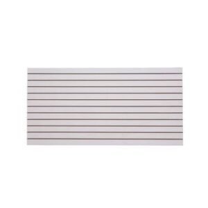 MDF Canaletado 4" Branco Texturizado 18mm 1830x2750mm 3R Madeiras