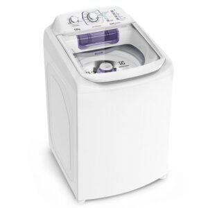 Máquina de Lavar 12kg Electrolux Turbo Economia, Silenciosa com Cesto Inox e Jet&Clean (LAC12)